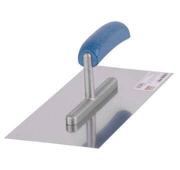 Hladítko Strend Pro Premium, BlueWood, dřevěná rukojeť, 270x130 mm, rovné, 0,7 mm, nerez 216053