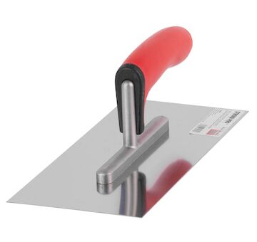Hladítko Strend Pro Premium BRAVO RED SoftHand, 270x130 mm, 0,7 mm, rovné, nerez 216990