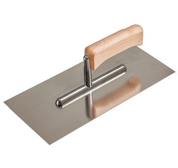 Hladítko Strend Pro Premium, HardWood, dřevěná rukojeť, 270x130 mm, rovné, 0,7 mm, nerez 2161288