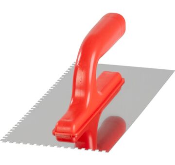 Hladítko Strend Pro Premium, REDhand, plast. rukojeť, 270x130 mm, e4 mm, 0,7 mm, nerez 2161297