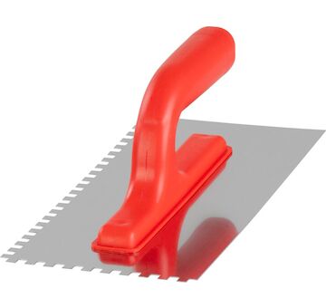 Hladítko Strend Pro Premium, REDhand, plast. rukojeť, 270x130 mm, e6 mm, 0,7 mm, nerez 2161298