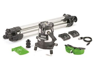 Kapro 213998 Laser KAPRO 875GS Prolaser, Beamfinder, GreenBeam, v kufru
