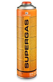 Kemper kartuš 575, 600 ml, 330 g, SUPERGAS, Propn-Butan, standardní závit