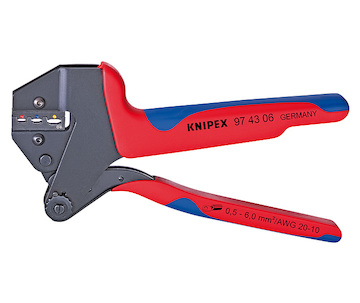 Knipex Kleště lisovací, víceúčelové, systémové 97 43 06