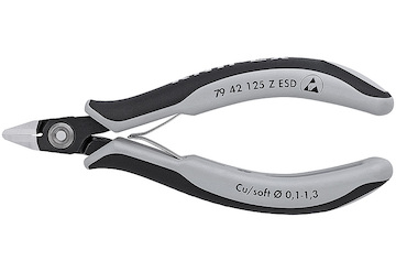 Knipex Kleště štípací boční, přesné 79 42 125 Z ESD