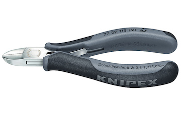 Knipex Kleště štípací boční pro elektroniku 77 22 115 ESD