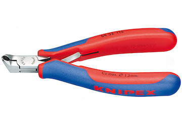 Knipex Kleště štípací čelní se šikmými břity pro elektroniku 64 52 115