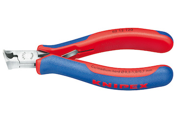 Knipex Kleště štípací čelní, šikmé pro elektroniku 62 12 120