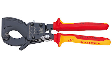Knipex Nůžky na kabely - ráčnové 95 36 250