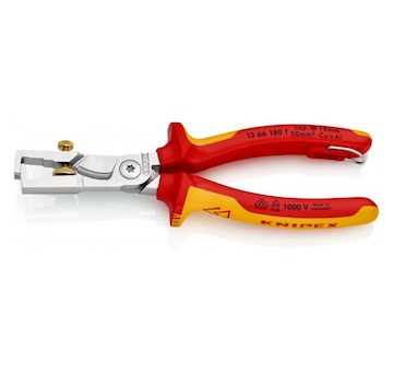Knipex Nůžky na kabely s funkcí lisování TT 13 66 180 T