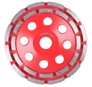 Kotouč Strend Pro Premium CGW22, 150 mm, 2rowsCup, brusný, diamantový, na beton, dvouřadý 2230106