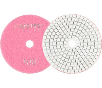 Kotouč Strend Pro Premium P100, 100 mm, leštící, diamantový, suchý zip, za mokra leštění broušení 2232431