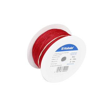 kubala 169922 Provázek K zednický 1mm, délka 100m, červený/9922