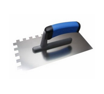 Kubala 201 hladítko nerezové 270x130mm zub 4mm - dvousložková rukojeť