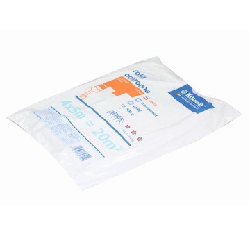 Kubala 4704 SUPER STRONG zakrývací folie LDPE silná, odolná, transparentní 4x5=20m2 - 500g