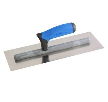 Kubala 490 hladítko nerezové 405x130mm hladké, profesionální - dvousložková rukojeť