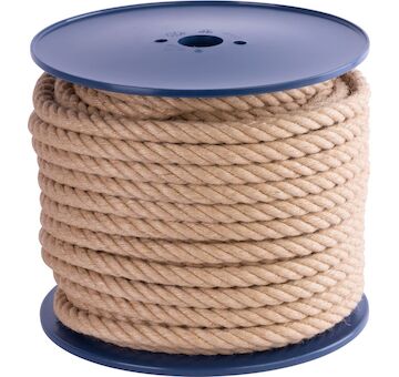 Lano Strend Pro Premium, jutové, přírodní, 16 mm, stáčené, L-50 m 432358
