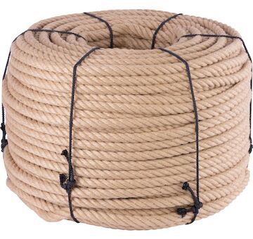 Lano Strend Pro Premium, jutové, přírodní, 22 mm, stáčené, L-220 m 432366