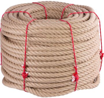 Lano Strend Pro Premium, jutové, přírodní, 26 mm, stáčené, L-150 m 432367