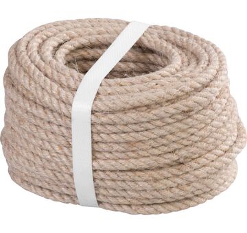 Lano Strend Pro Premium, jutové, přírodní, šňůra, 5 mm, stáčené, L-20 m 432359