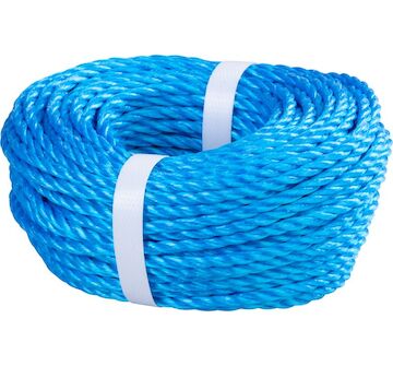 Lano Strend Pro Premium, PP, 4 mm, šňůra, stáčené, modré, L-30 m 432344