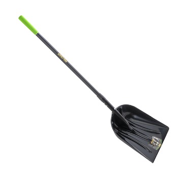 Lopata na sníh a obilí 36,5 cm plastová se sklolaminátovou násadou dlouhá 150cm Procraft GPS-1500 | GPS-1500