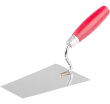 Lžíce zednická Strend Pro Premium, s dřevěnou rukojetí a kovovým ukončením, 180 mm, 0,9 mm, nerez 2161322