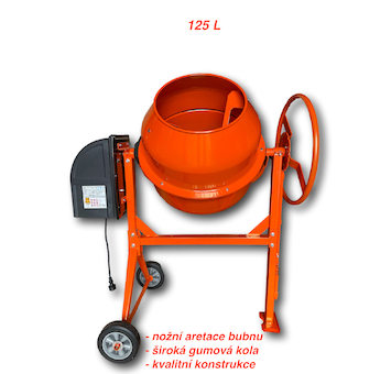 Ma-tech Stavební míchačka 125L FB max 125FB