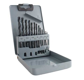 Magg 26013 Sada vrtáků HSS 13 ks (1,5-6,5mm), plechový box