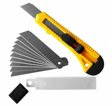 MAGG 80148 Ulamovací nůž 18mm + 10 náhradních čepelí