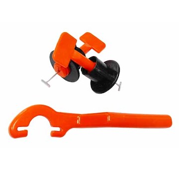 MAGG 80150 Set pro pokládání dlaždic 47x úchyt + 1 plastový klíč