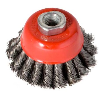 Magg BL97009 Kartáč hrnkový 80, copánkový S 0,50 dvouřadý, závit M14x2