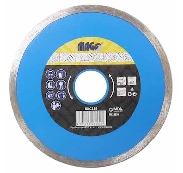 Magg DKC115 Diamantový kotouč celoobvodový 115x22,2mm