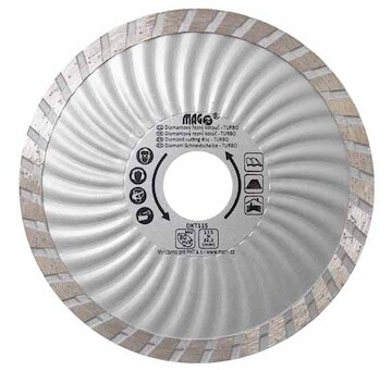 Magg DKT115 Diamantový kotouč TURBO 115x22,2mm