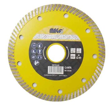 Magg DKTK125 Diamantový kotouč TURBO SPEED 125x22,2mm