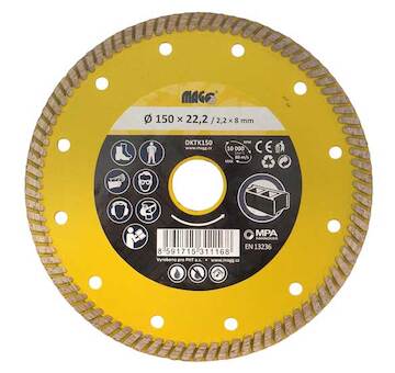 Magg DKTK150 Diamantový kotouč TURBO SPEED 150x22,2mm