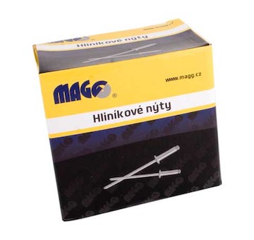 MAGG Hliníkové nýty 4,0x7,9mm - 1000 ks ALN40079