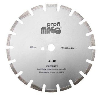 Magg profi DKS300 Diamantový kotouč segmentový 300x3,2/10x25,4mm na asfalt