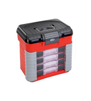 Magg profi PP501 Plastový organizér na spojovací materiál 420x303x400mm - 4 šuplíky - nosnost 150 kg