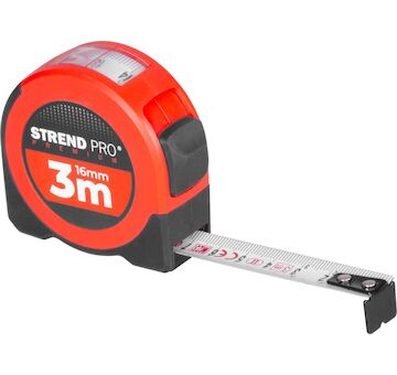 Metr Strend Pro Premium RW3016W, 3 m, 16 mm, svinovací, s okénkem 2161026