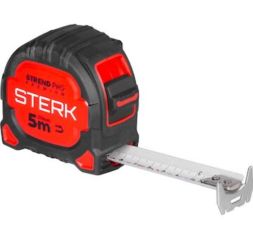 Metr Strend Pro Premium Sterk RZ5027, 5 m, 27 mm, svinovací, extra široký 2161049