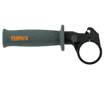 Narex 65404720 AH-43/185 AV Přídavné držadlo SOFTGRIP pro upínací krk průměr 43 mm délka 185 mm