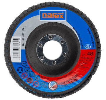 Narex 65405170 LK 115x22,23   27 ZA 40 Lamelové kotouče