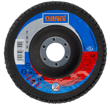 Narex 65405178 LK 125x22,23  27 ZA 40 Lamelové kotouče