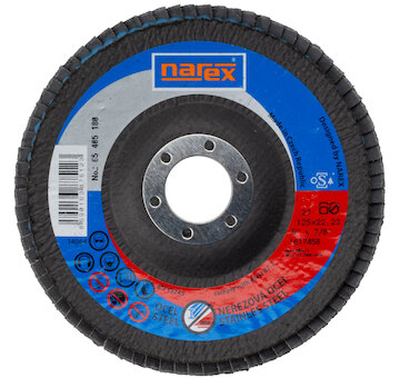 Narex 65405180 LK 125x22,23  27 ZA 60 Lamelové kotouče