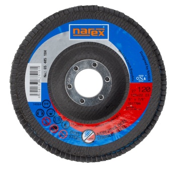 Narex 65405185 SET LK 125x22,23  27 ZA 120 - 10 Ks lamelové kotouče
