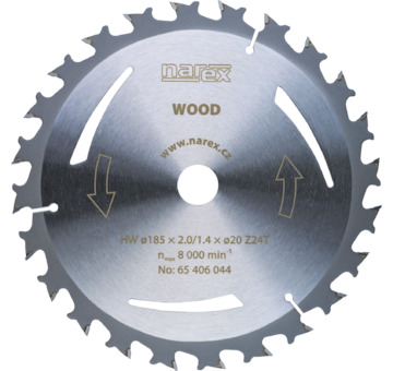 Narex 65406044 Pilový kotouč WOOD