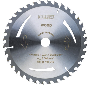 Narex 65406046 Pilový kotouč WOOD
