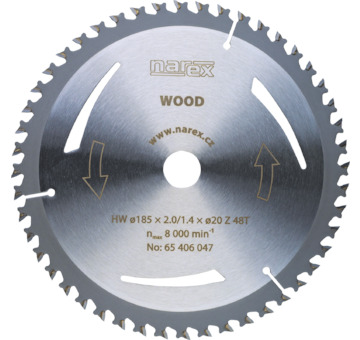 Narex 65406047 Pilový kotouč WOOD