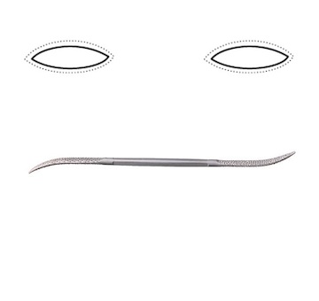 Narex 872583 Rašple modelářská, typ 3 180 mm